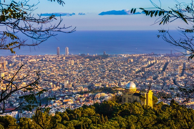 město barcelona